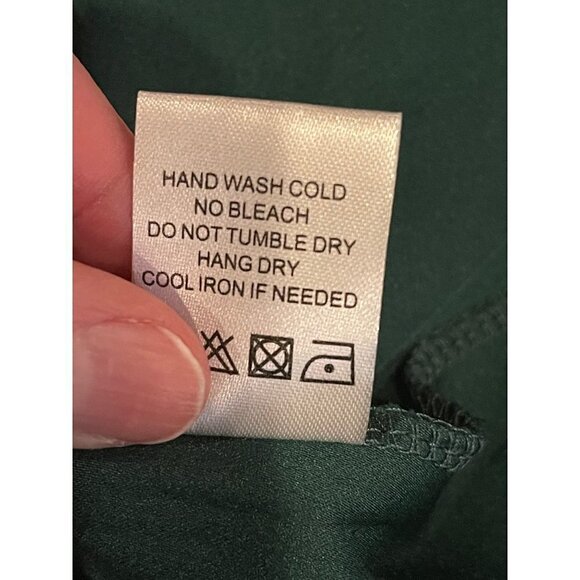 Lovers + Friends Green Lace Sleeveless Round Neck Caspian Shift Dress Size S - Picture 12 of 12